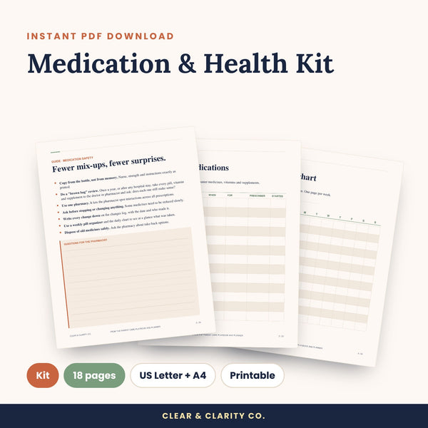 Medication & Health Kit