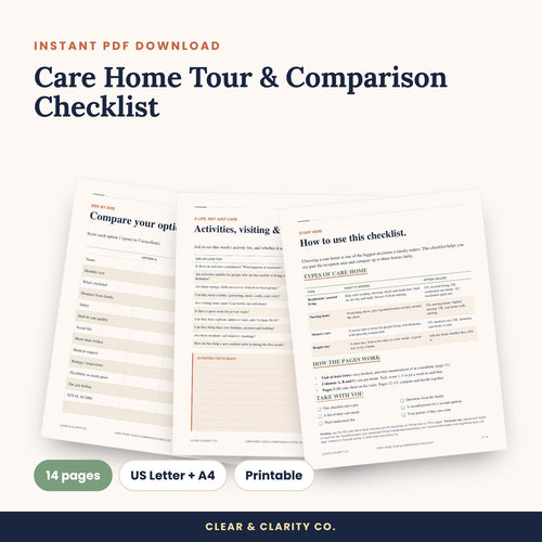 Printable planner pages preview